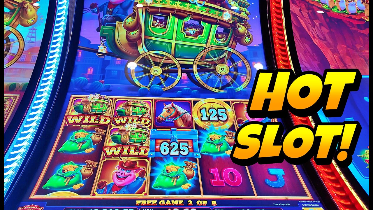 🚨🚨 Stagecoach Riches was SUPER HOT! @DelawareParkCasino