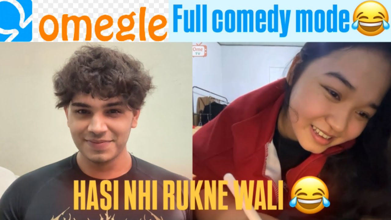 Full masti on Omegle 😂 | Maza hi Maza - comedy + reactions combo #mohitometv #ometv #memedaily #meme
