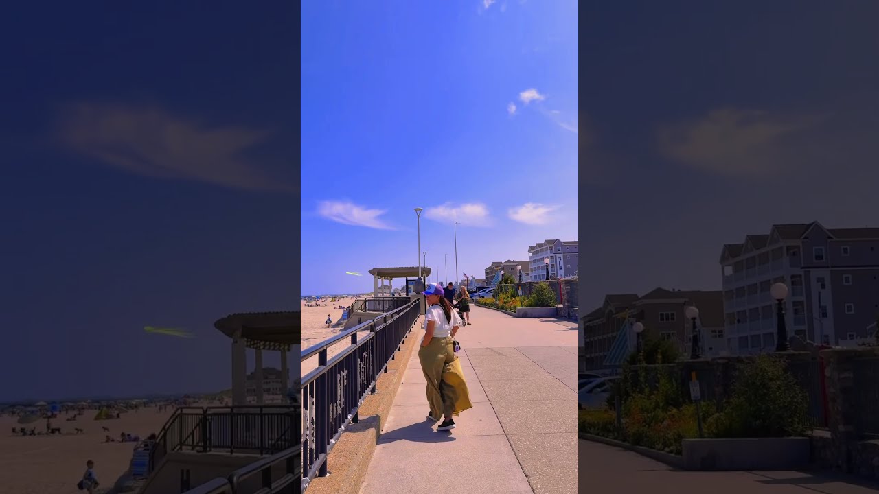 Walking In The Beachfront Beach Beautiful Summer Freshair Views Hamptonbeach Beachvibes