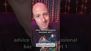 Advice from a Professional Bassist PART 1