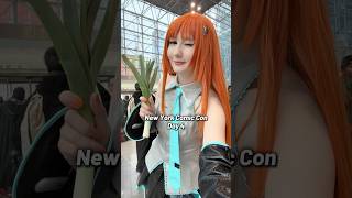 NYCC Day 4 as Orihime x Miku 🥬 #hatsunemiku #bleach #orihimeinoue #orihime #nycc #nycc2026