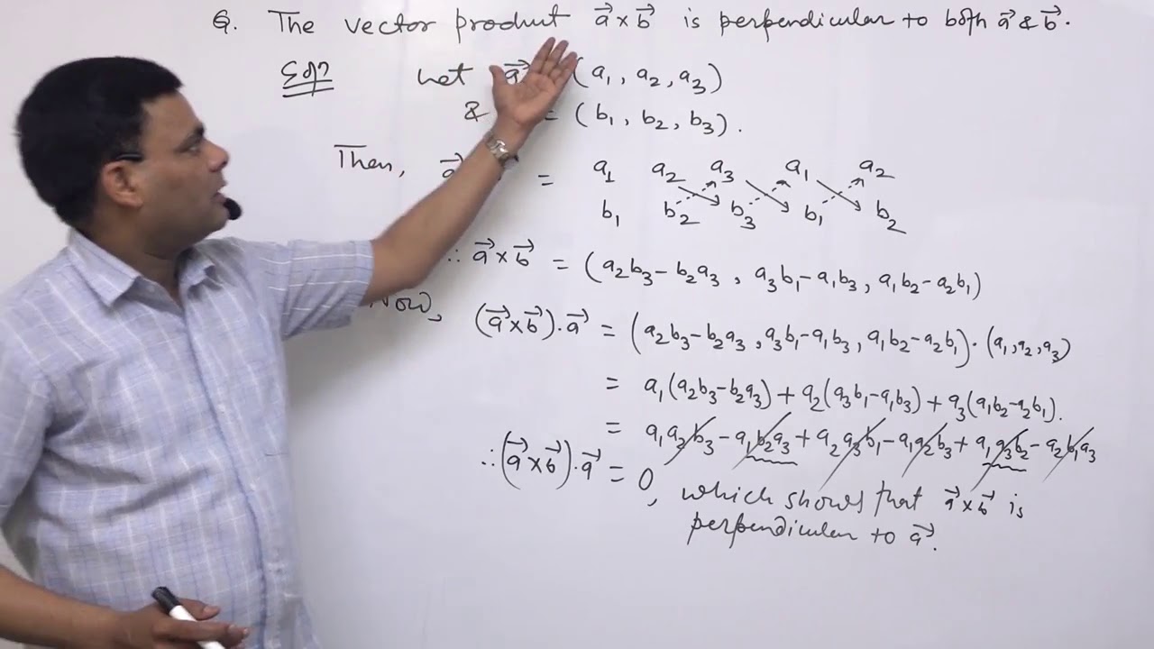 Class 12 Maths Vectors and its application part 5 - YouTube