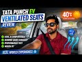 Tata PUNCH EV Ventilated Seats Review Is It Worth Or Not 🤔🔥🔥🚀 @tata.evofficial  #tatapunchev 