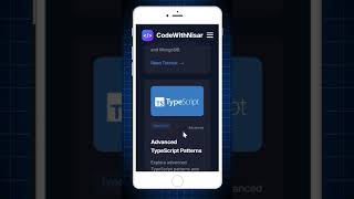 Codewithnisar Beautiful And Responsive Website