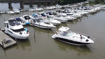 2007 Chaparral 350 -- Docking Video   Bow Thruster