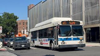 MTA NYCT: 2012 NFI C40LF #388 on the B63 to Bay Ridge aprchng 5 Av/86 St