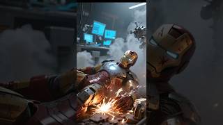 Iron Man’s Lab EXPLODES 💥 | Hulk Saves Iron Man 😱#shorts #ironman#Hulk #IronManShort #marvel