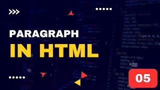 Celebrity 05 | Paragraph in HTML | How to Create a Paragraph in 1 Minute | Mastering HTML, CSS, and JavaScript Wealth