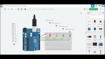 Binary Numbers with LEDs and an Arduino
