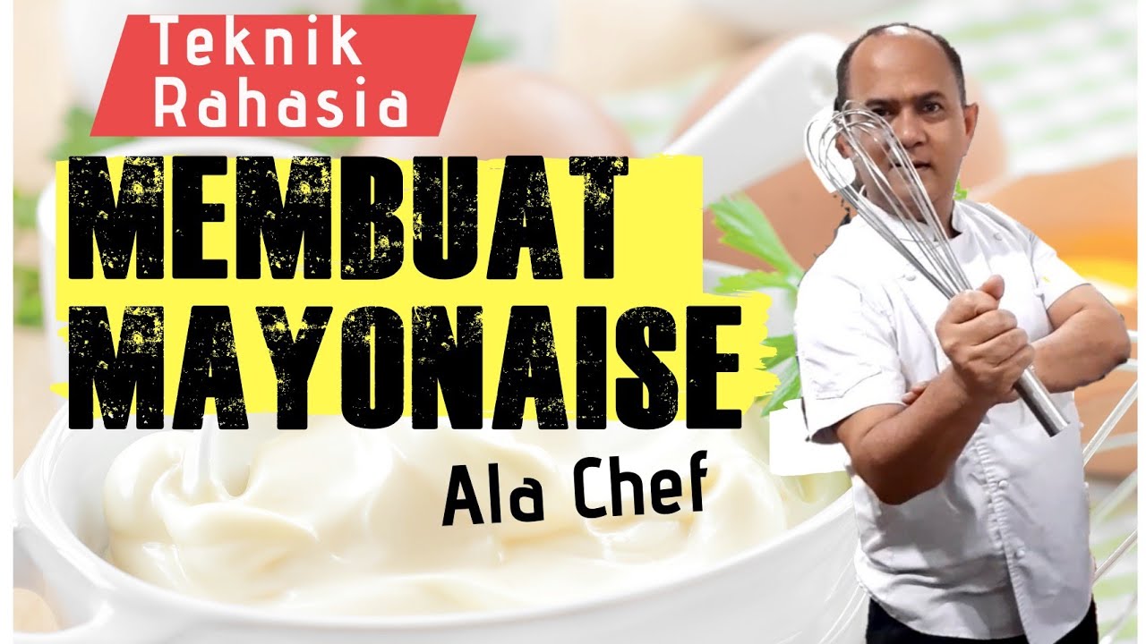 Teknik Membuat Mayonaise Mudah | fun cooking 