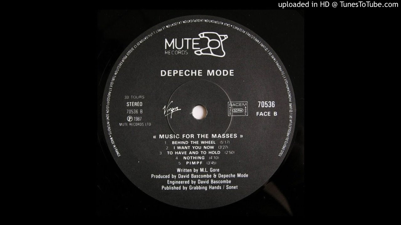 Depeche Mode ‎– To Have And To Hold [ᴀʟʙᴜᴍ ᴠᴇʀꜱɪᴏɴ '87]