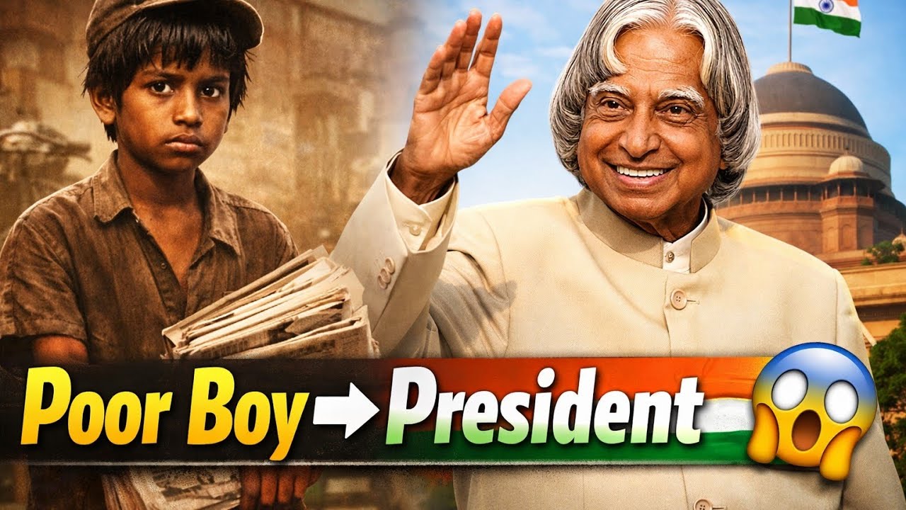 अखबार बेचने वाला लड़का कैसे बना भारत का राष्ट्रपति| Dr APJ Abdul Kalam #motivation #youtube #viral
