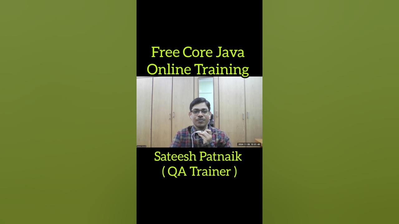 Free Core Java Online Training |Every Month We Have New Free Core Java ...