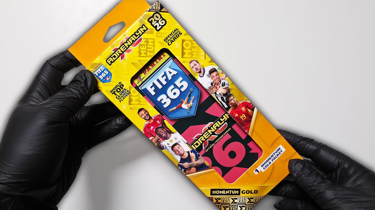 Panini Adrenalyn XL FIFA 365 2026 - Momentum Gold Tin