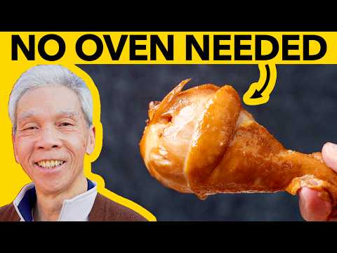 🐓 How a Chinese Chef Cooks Drumsticks! (豉油雞髀)