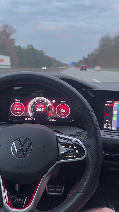 GTI CS StOCK TOP SPEED🌪️#vw #topspeed liket und abonniert teilen nicht vergessen für jeden Tag GTI