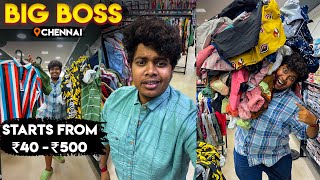 Shirts from ₹40 in Big Boss, Perambur - Irfan's View