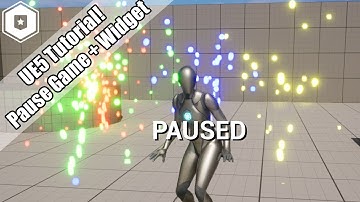 UE5 - Tutorial - Pause Game and Simple Widget