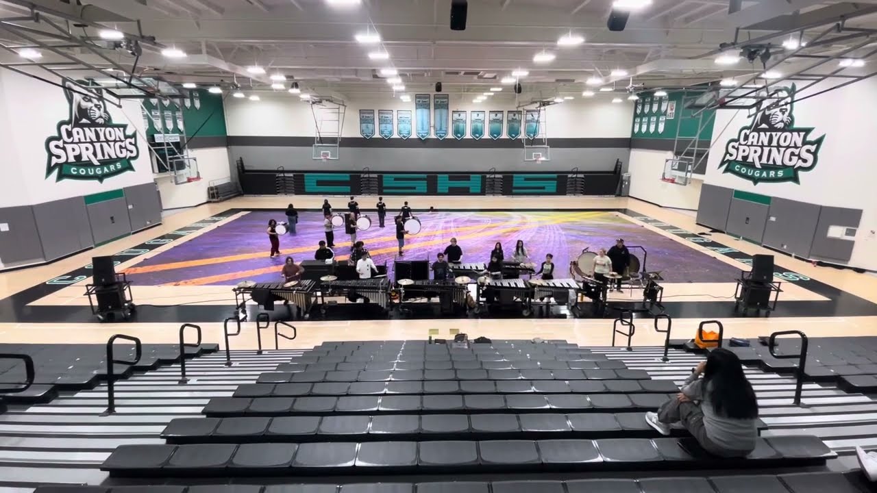 Canyon Springs Indoor Percussion 2024 - “Season of the Witch” - 4/26 Rehearsal Run