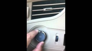 2010 Buick Lacrosse Lamp Switch
