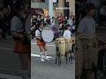 京都橘高校吹奏楽部121期パーカス隊 金沢片町きらら演奏会 #オレンジの悪魔 #京都橘高校吹奏楽部