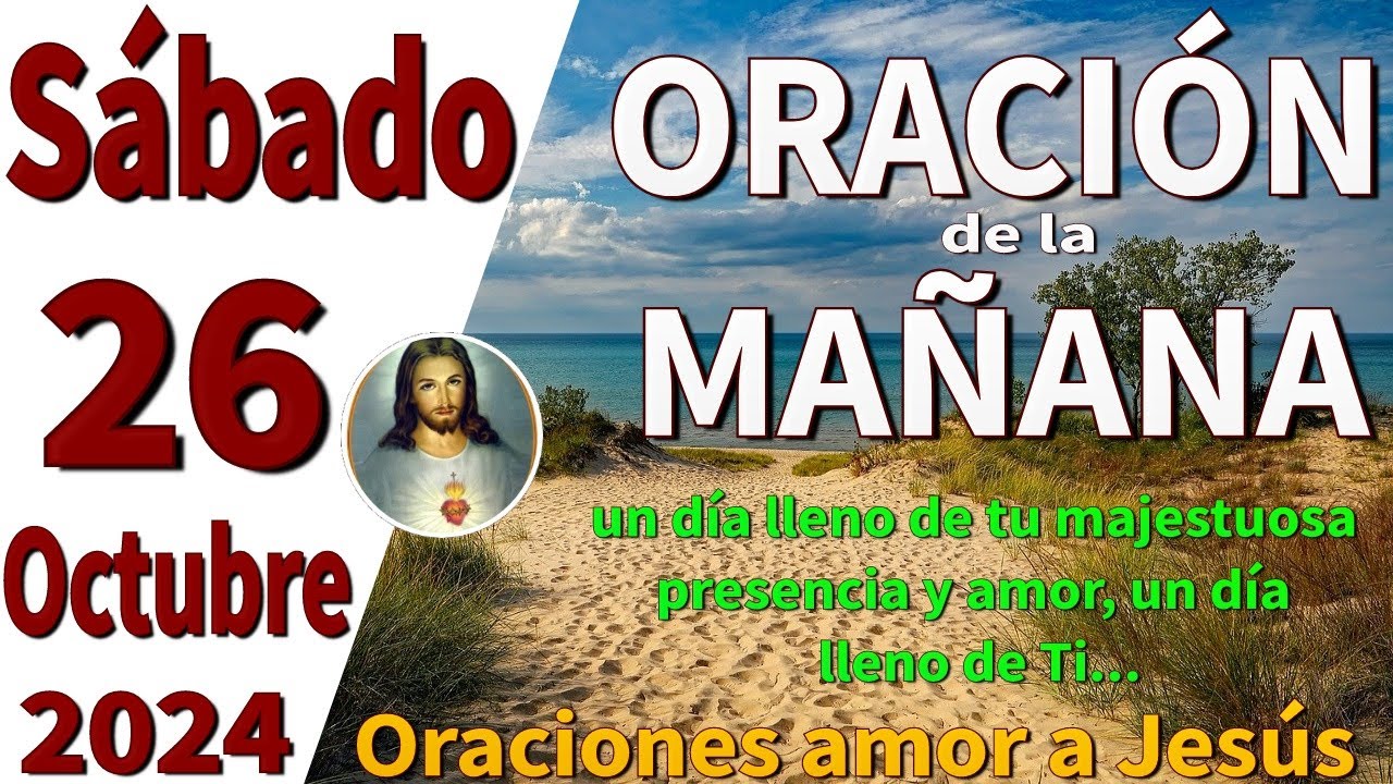 oración de la mañana del día Sábado 26 de octubre de 2024 - Salmo 118: ...
