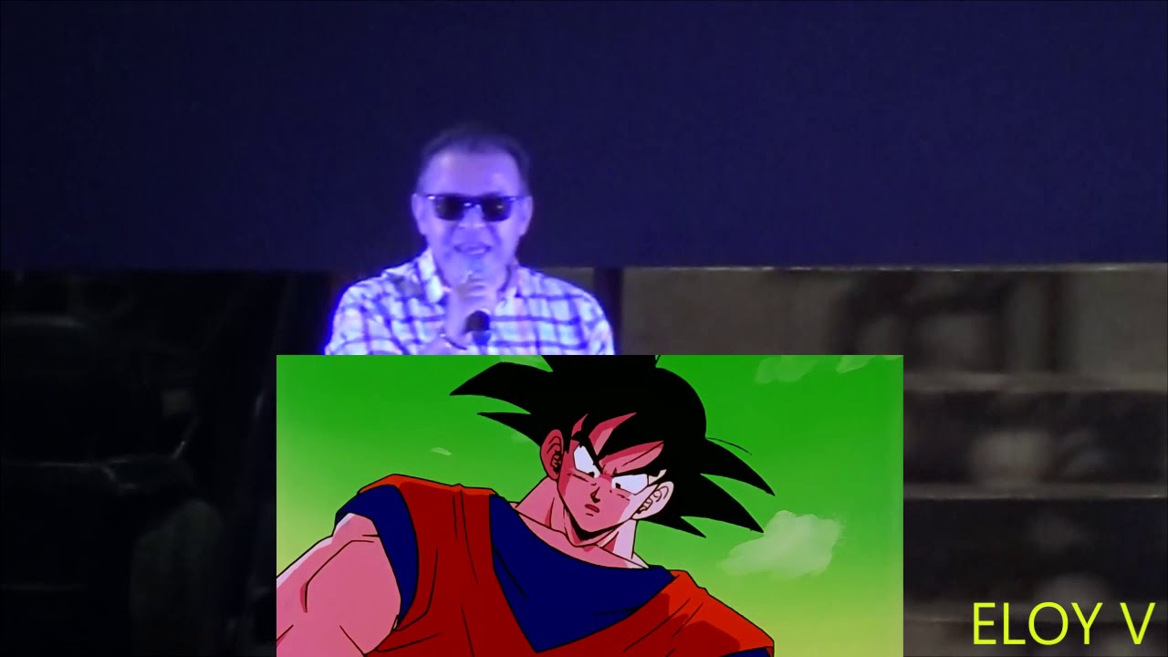 La frase mas epica de GOKU (Mario Castañeda) en vivo