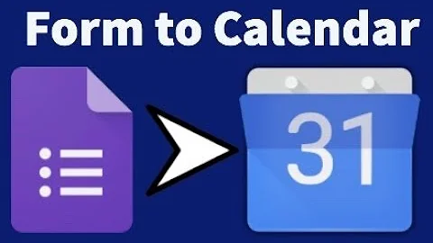 Form to Calendar - create an event from form submission automatically