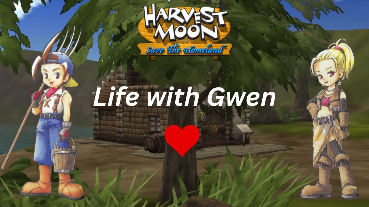 Harvest Moon: Save the Homeland - Gwen (Events & Dialogue)