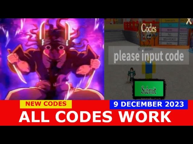 Roblox Demon Slayer War Tycoon Codes in December 2023 – Join to