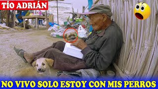 50 AÑOS VIVIENDO SOLO EN ORILLA DEL MAR COM MIS PERROS  Tío Adrián