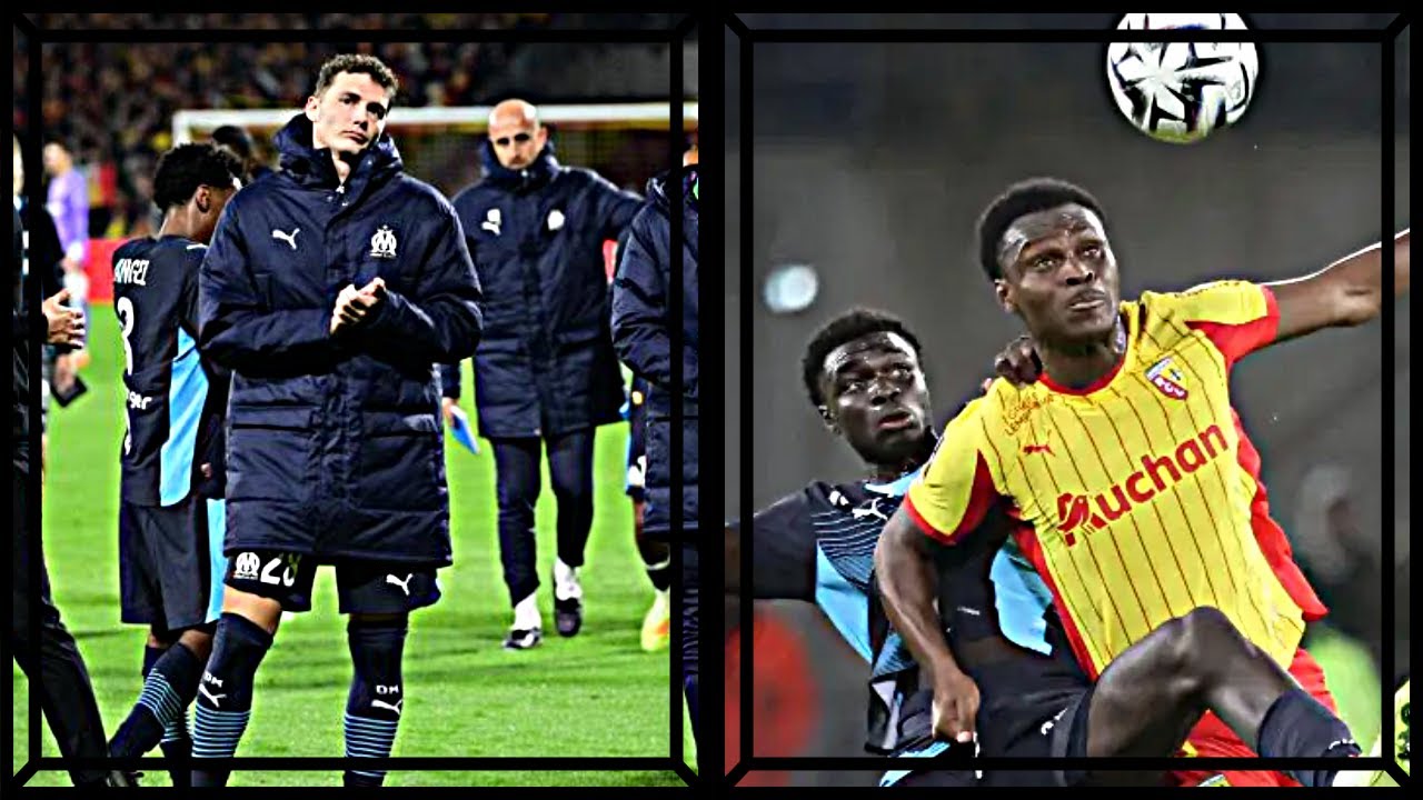 LENS EST SURPRENANT ! Marseille s'incline 2-1 face aux nordistes, CSC de Pavard !!!