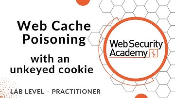 Lab: Web cache poisoning with an unkeyed cookie