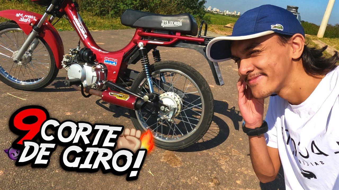 MOBILETE 4 TEMPOS COM 9 CORTE DE GIRO ! CDI MULTISCAM