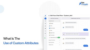 What Is the Use of Custom Attributes || Save & Use Extra User Info Anywhere || BotPenguin
