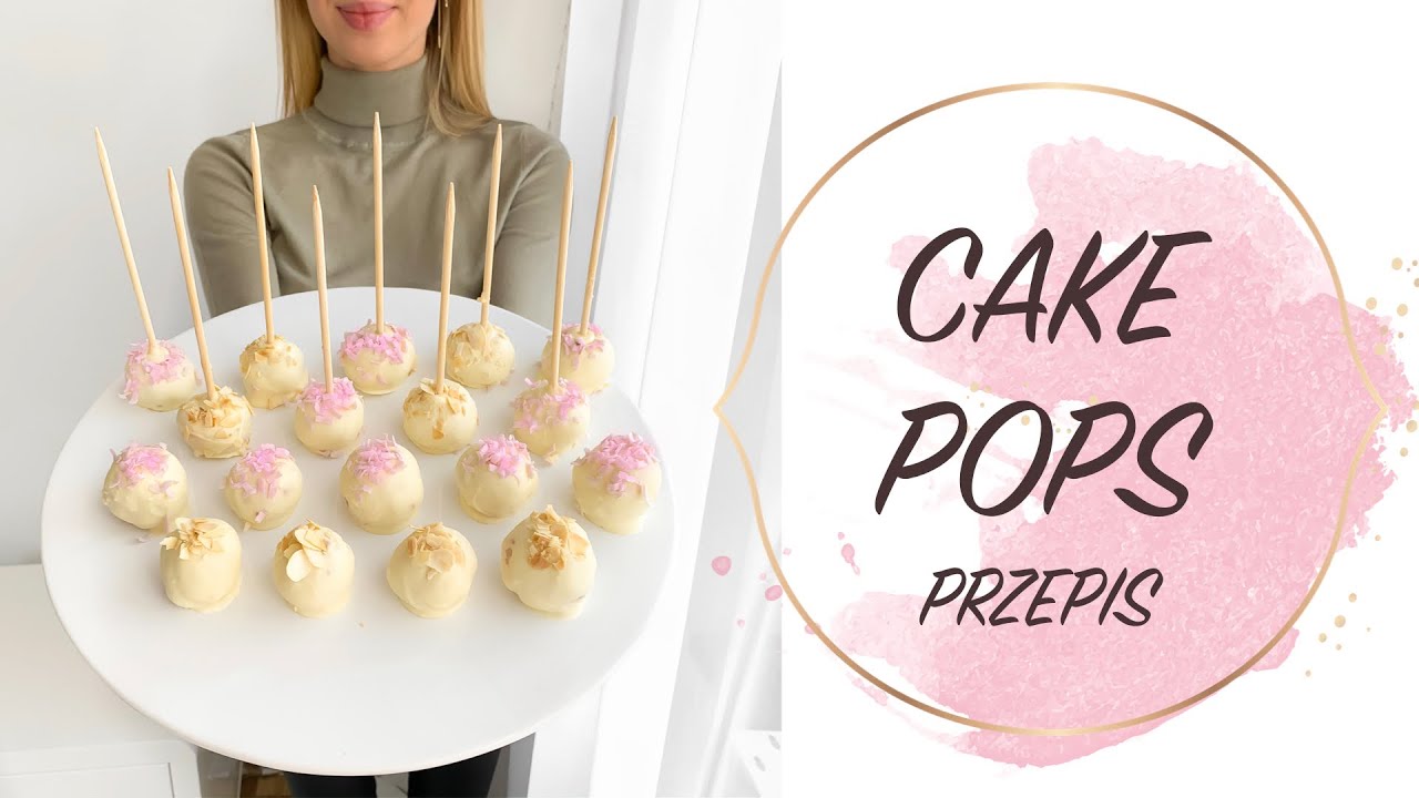 CAKE POPS z malinami i migdałami // ladycolour vlog YouTube