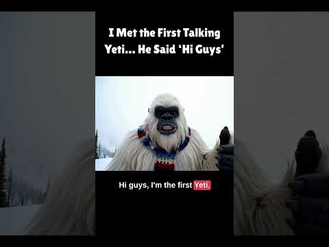 I Found The First Talking Yeti Mrbeyond Yeti 