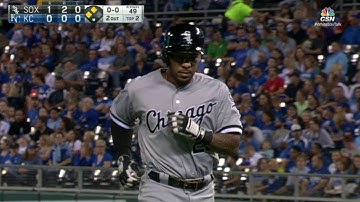 CWS@KC: L. Garcia opens scoring with an RBI groundout