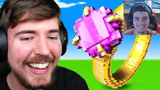 Minecraft Veteran Reacts To Mrbeast gaming If You Build It, I'll Pay For It!