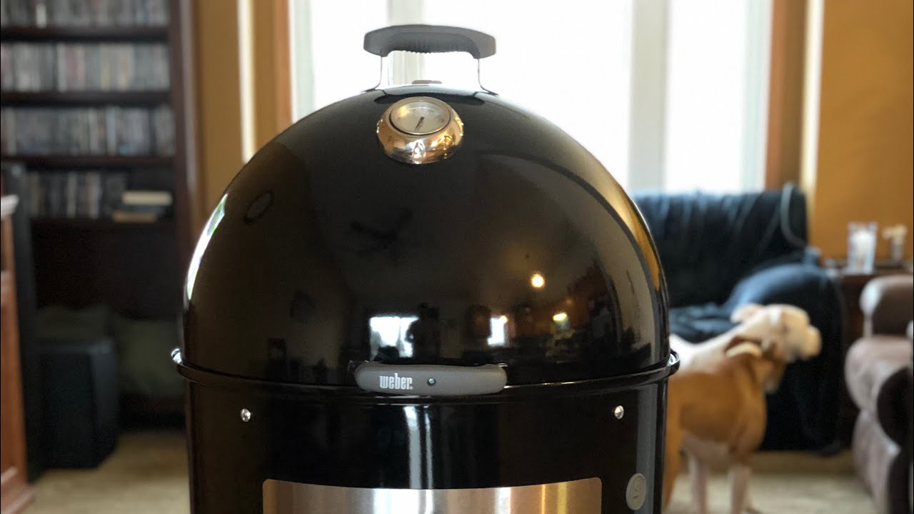 22.5” Weber Smokey Mountain Assembly And Modifications