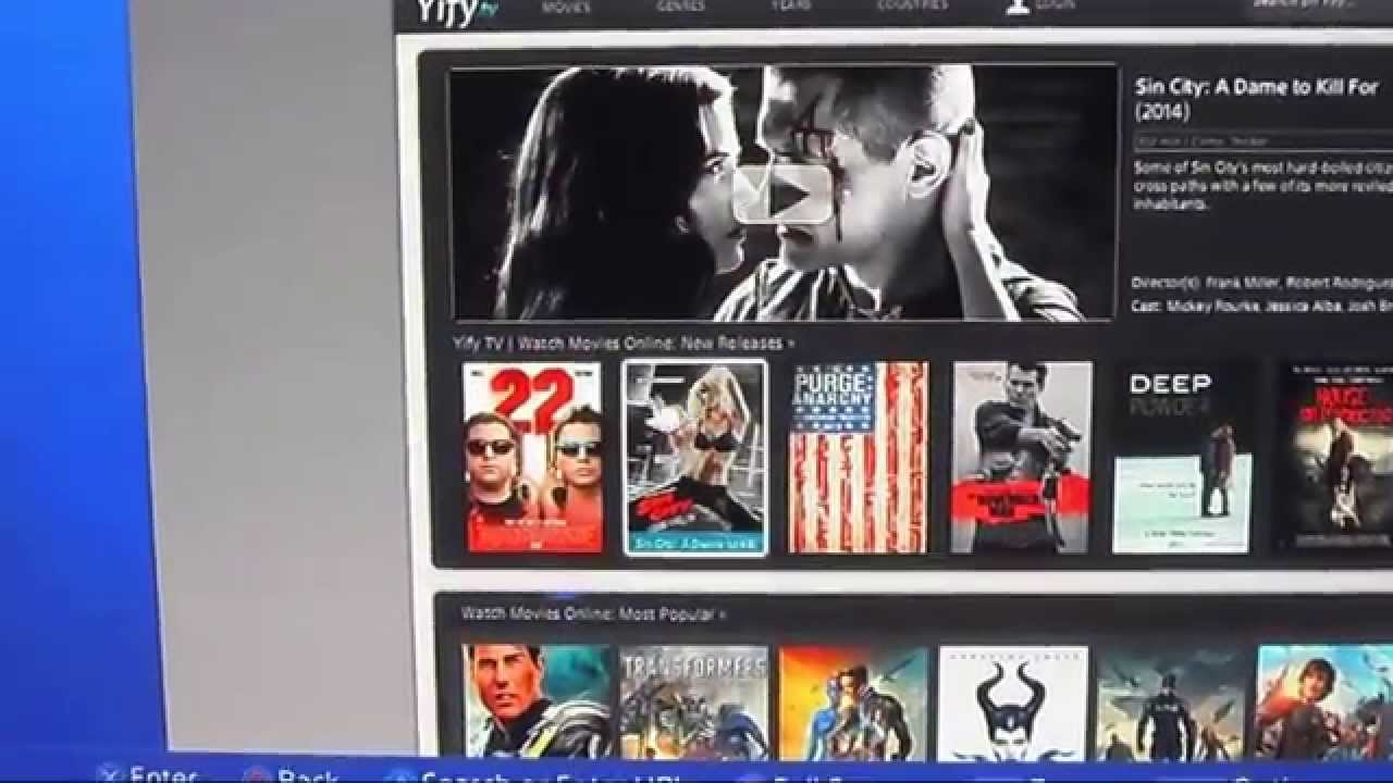 websites for ps4 movies