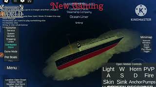 Sinking of the Empress of Ireland #tinysailersworld #roblox #ship #oceanliner #NewGaming