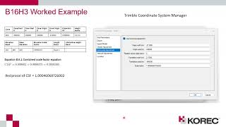 Highways England Local Grid in Trimble Access - Part 1