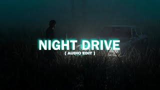 WILEE - NIGHT DRIVE (SLOWED) [ AUDIO EDIT ] - EUPHXRIA Resimi