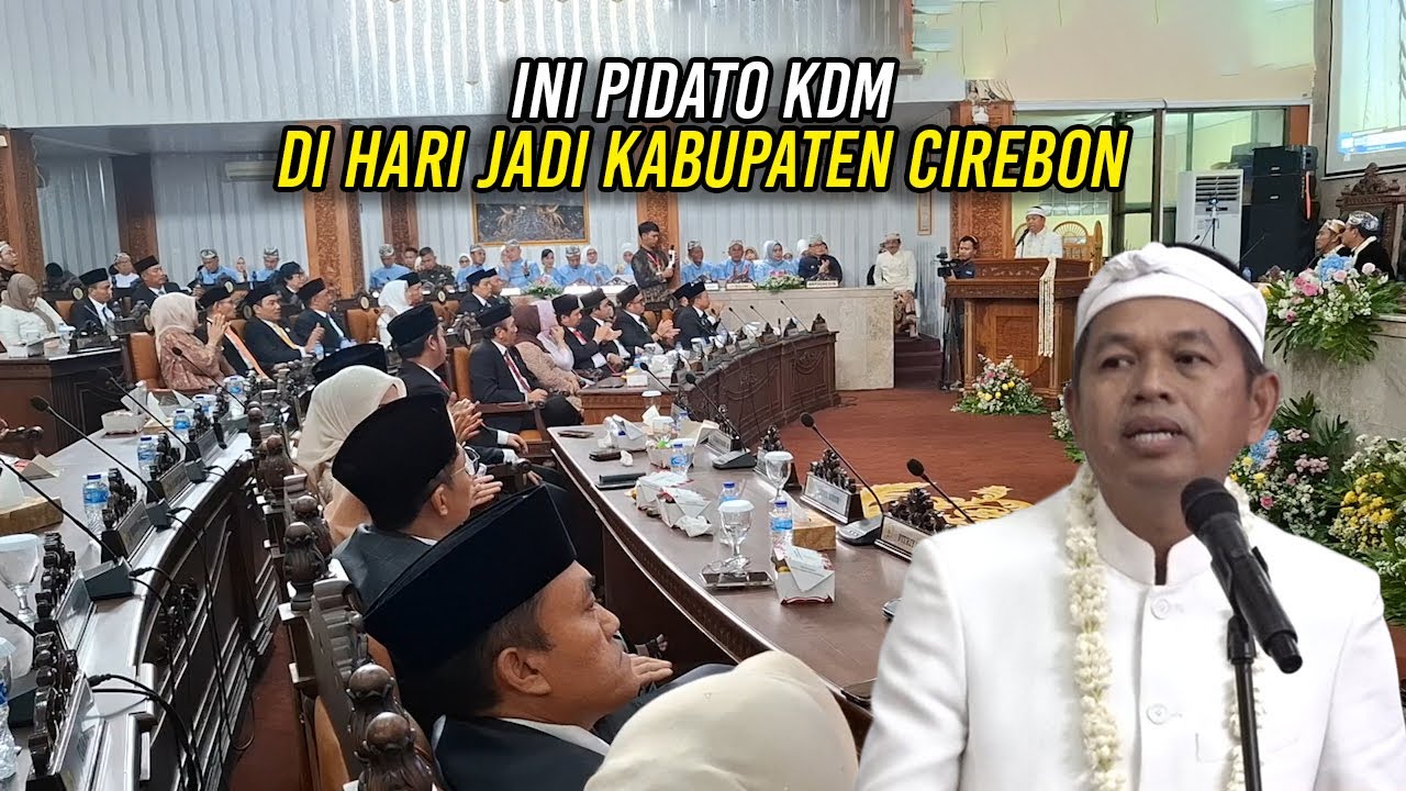 INI PIDATO KDM DI HARI JADI KABUPATEN CIREBON