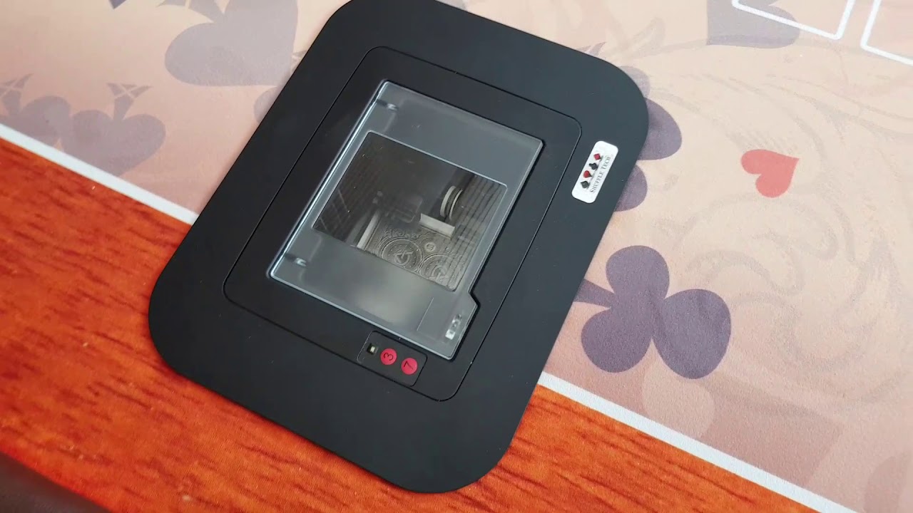 The Shuffle Tech Table by McPoker Tables, Scotland.