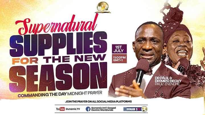 COMMANDING THE DAY MIDNIGHT PRAYER ||SUPERNATURAL SUPPLIES FOR THE NEW SEASON|| 01-07-2025