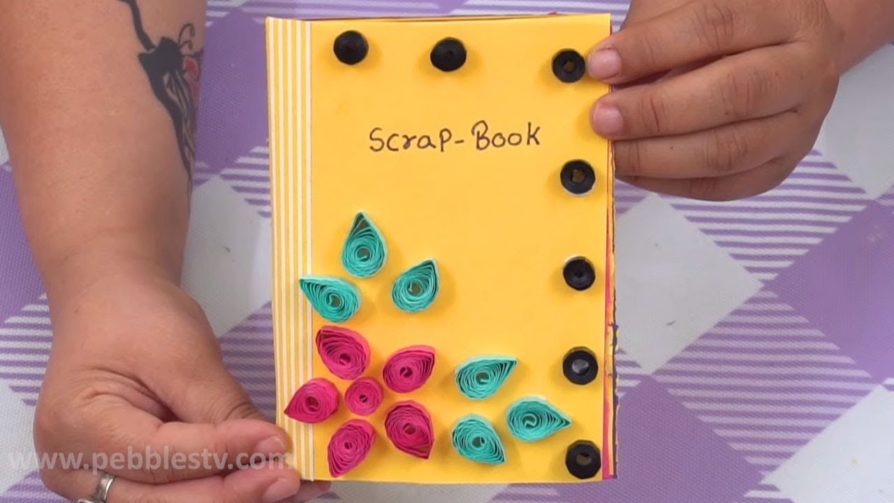 How To Design Front Page Of Scrapbook How To Make Beautiful Cover For How To Design Front Page Of Scrapbook How To Make Beautiful Cover For