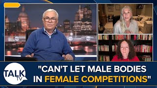"We Can't Let Male Bodies In Female Competitions" | Sharron Davies And Fiona McAnena