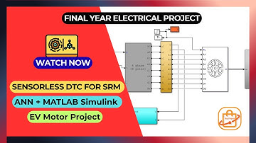 Sensorless DTC of 8/6 Pole SRM Drive for Electric Vehicle using ANN in Matlab Simulink
